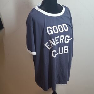 Old Navy Black and White Everyday Tee